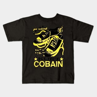 KURT COBAIN MERCH VTG Kids T-Shirt